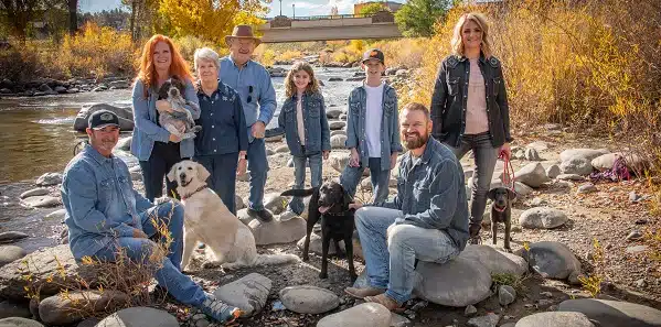 Kaufman family pagosa springs river