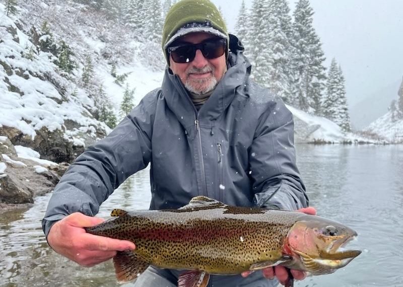 Colorado real estate broker fishing